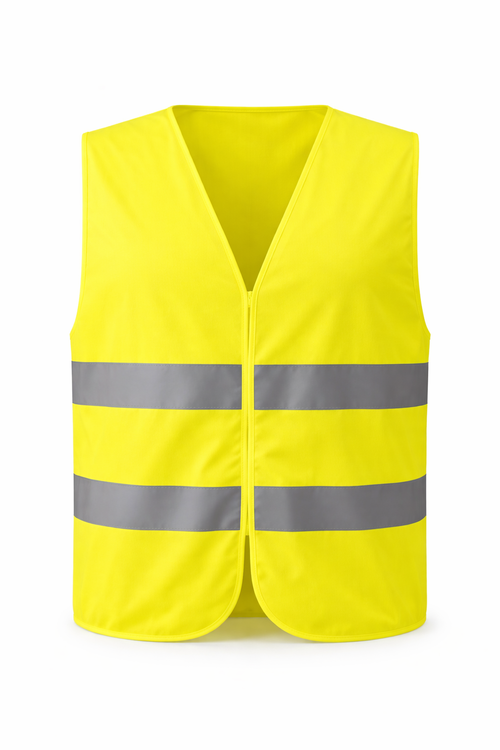 Sikkerhedsvest med refleks i gul 2 stk.