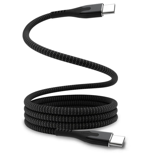 Magnetisk Kabel Magstack Pro USB-C Til USB-C Sort 1m
