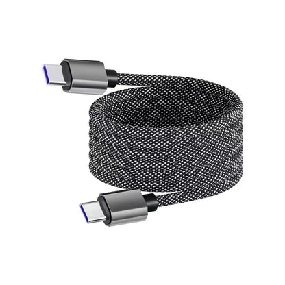 Magnetisk Kabel Magstack Pro USB-C Til USB-C Sort 1m