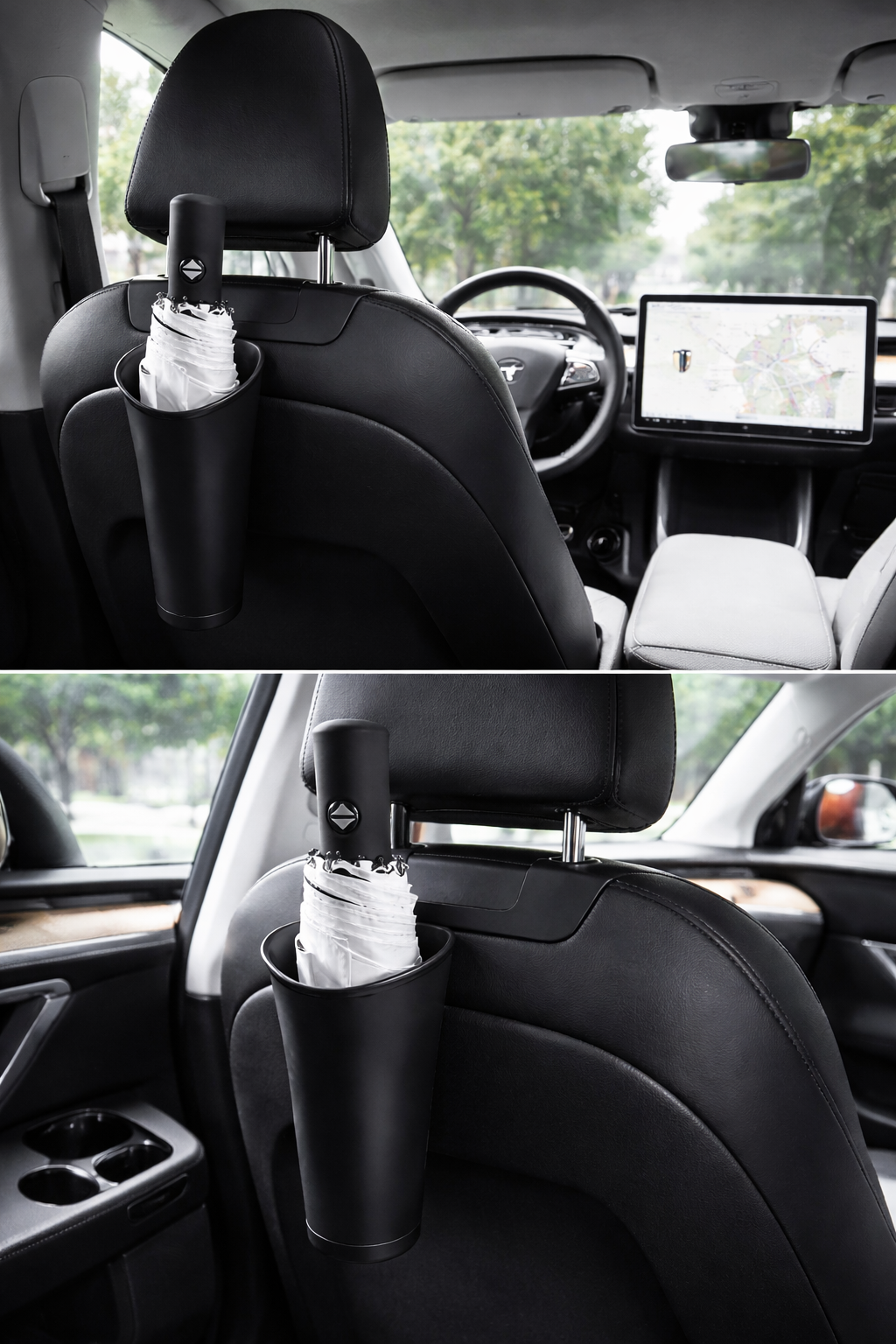 Holder til paraply i sort