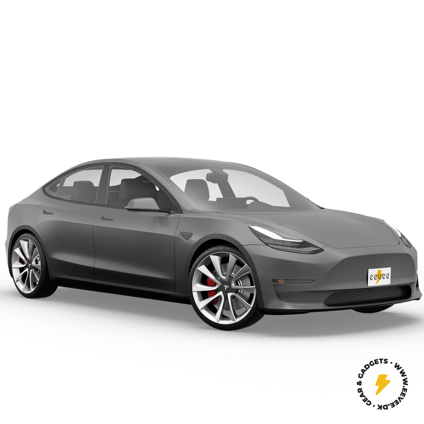 FOLIE satin gun metal gray TESLA Model /3