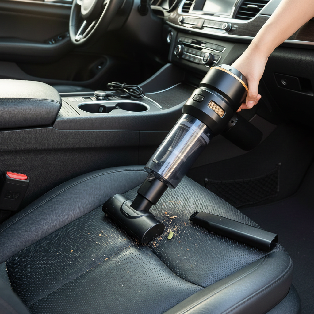 Mini transportabel støvsuger