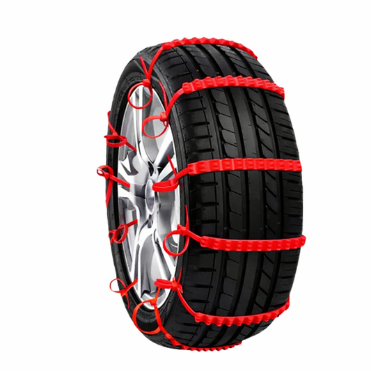 Snekæder engangs plastisk strips i rød (20 stk. sæt)