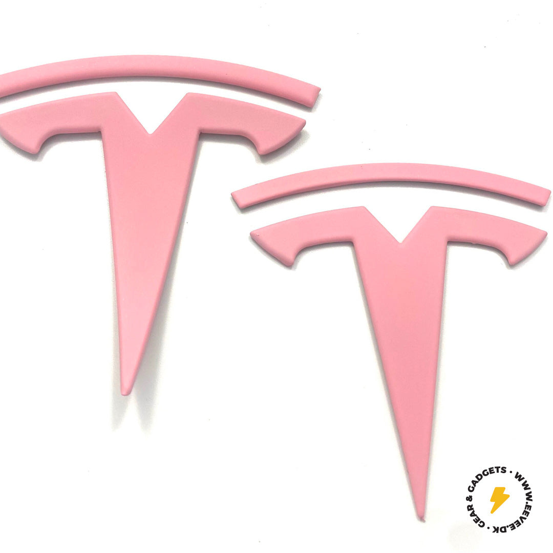 Emblem pink TESLA Model /3/Y