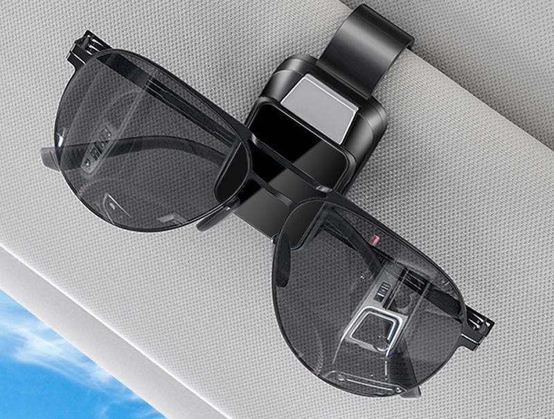 Solbrille holder sort